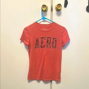 Aeropostale Classic Crew Pink Tee🩷